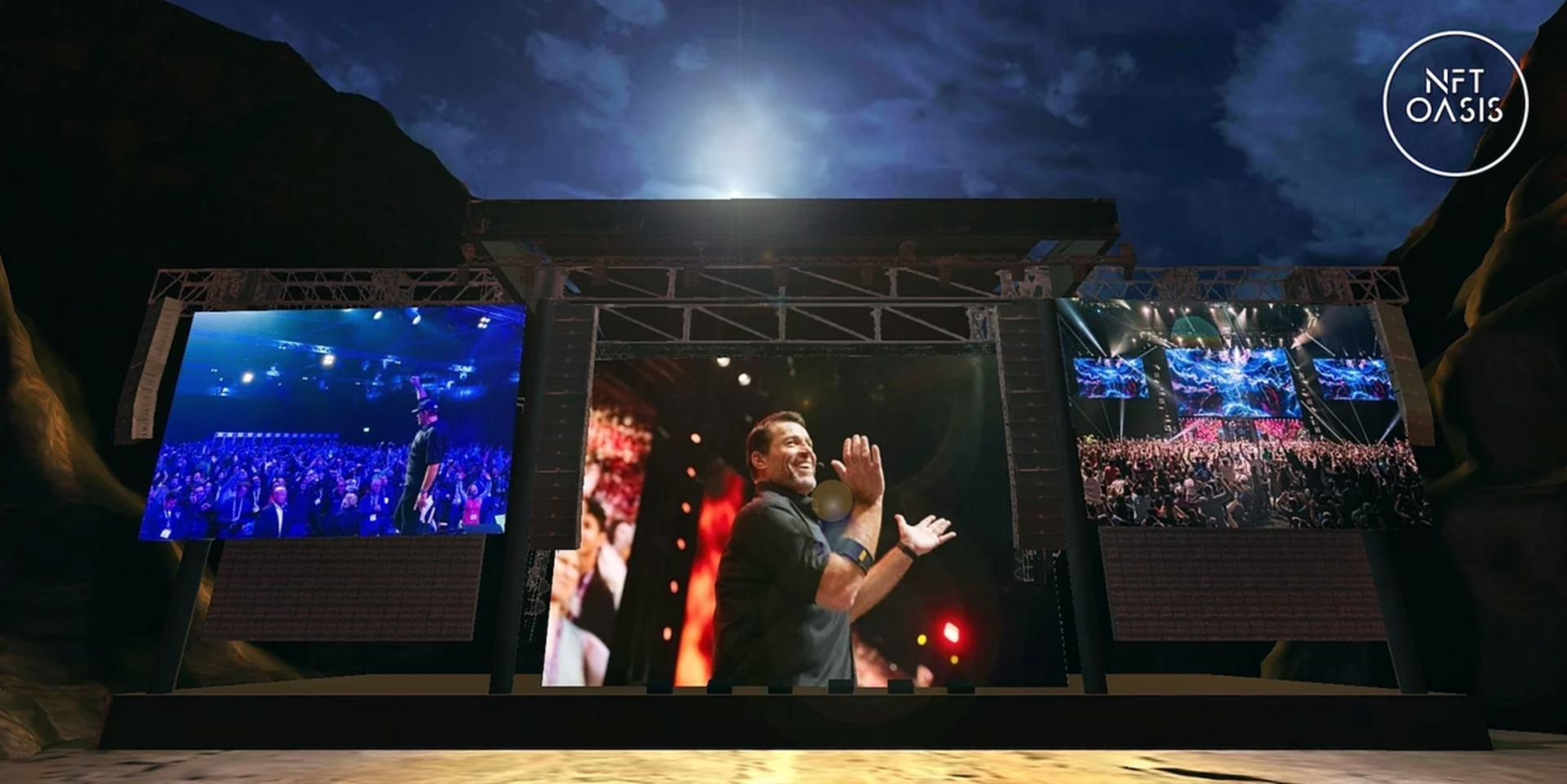 Life and Business Strategist Tony Robbins Enters the Metaverse with Virtual Innovator NFT Oasis